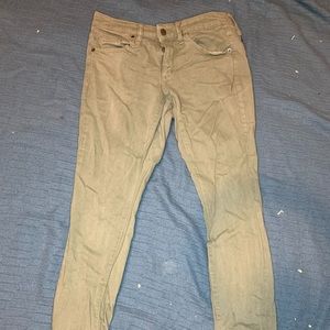 Universal thread army green jeans